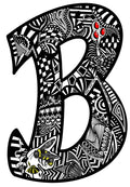 Letter B - Graphic Print