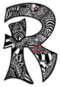 Letter R - Graphic Print