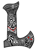 Letter L - Graphic Print