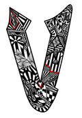 Letter V- Graphic Print
