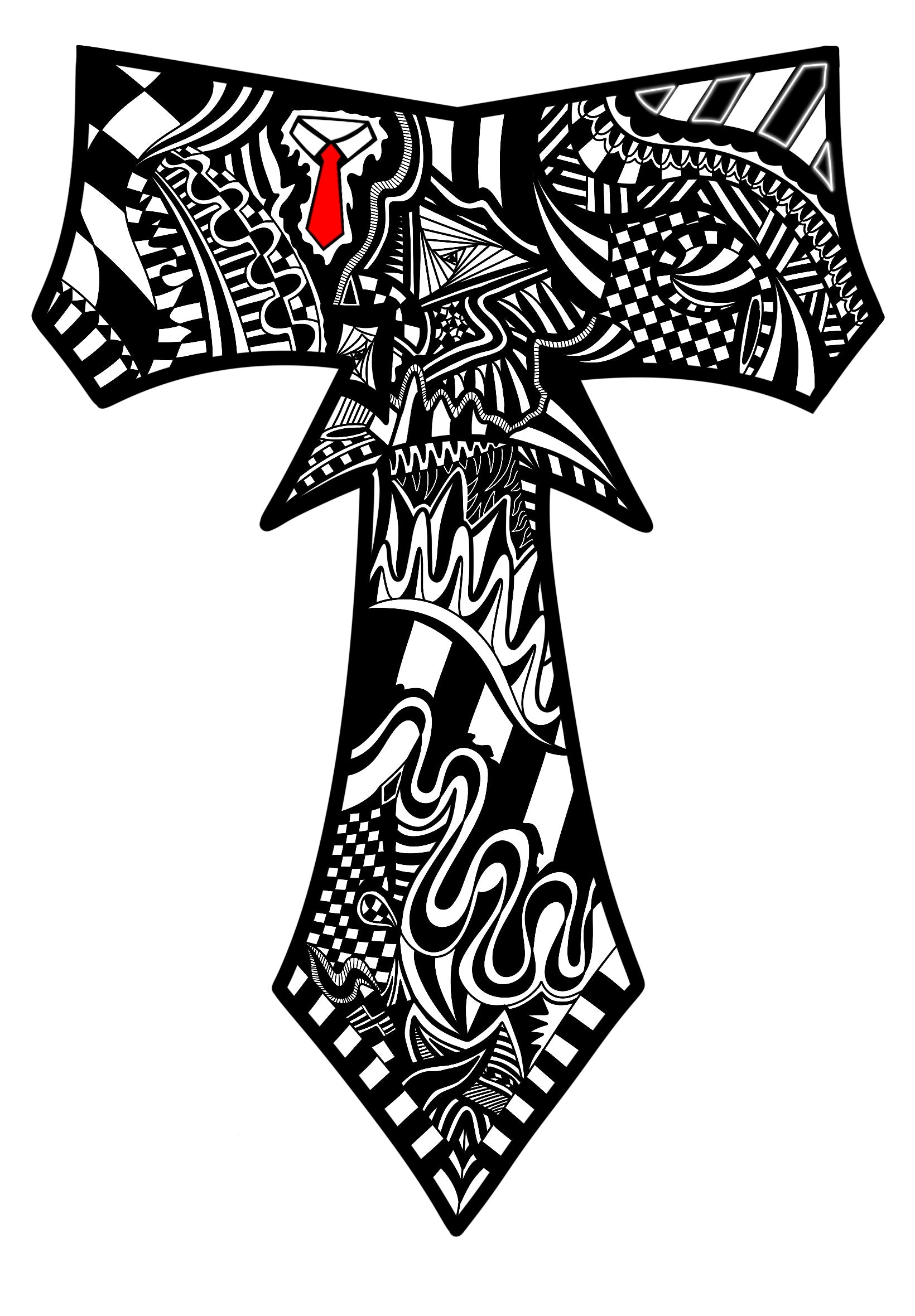 Letter T - Graphic Print