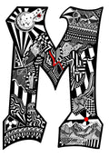 Letter M- Graphic Print