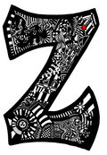 Letter Z - Graphic print