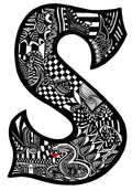 Letter S - Graphic Print