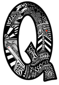 Letter Q - Graphic Print