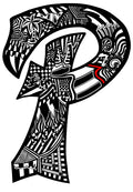 Letter P - Graphic Print