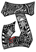 Letter J - Graphic Print